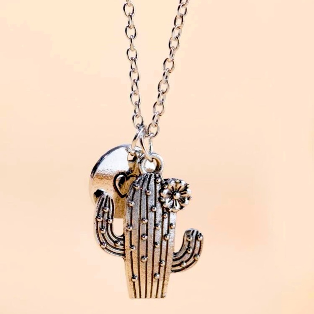 Cactus necklace